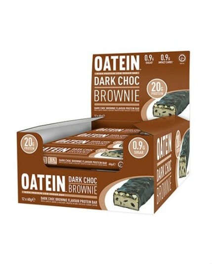 Oatein Protein Bar Dark Chocolate Brownie 12x60g