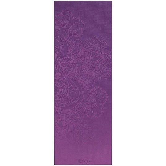 Gaiam Fading Flower Yoga Mat 4mm Classic Printed