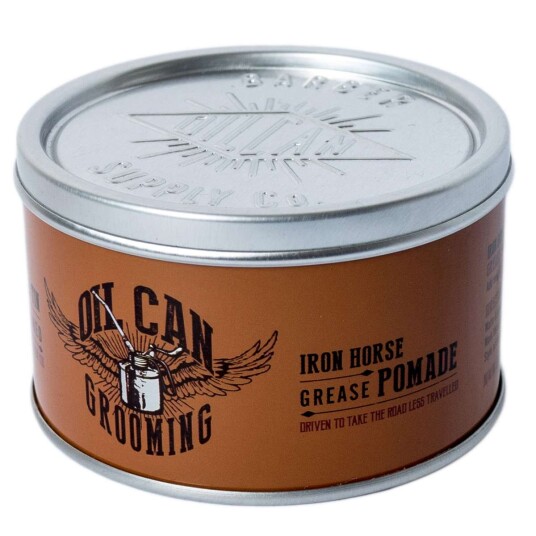 Oil Can Grooming Iron Horse Grease Pomade 100 Ml