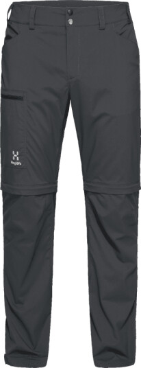 Haglöfs Men's Lite Standard Zip-Off Pant 48 Regular, Magnetite