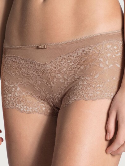 Calida Sensual Secrets Panty , Almond-Xs = 36/38 XS = 36/38