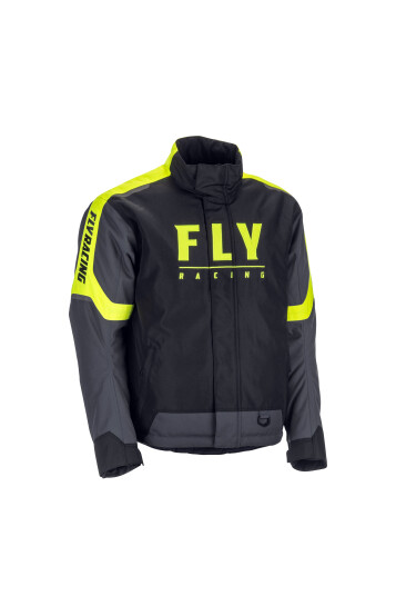 FLY Racing Snøscooterjakke  Outpost Svart-Grå-HiVis  XL