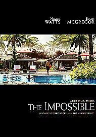 The Impossible DVD 2013 Ewan McGregor, Bayona DIR cert 12 English Brand New