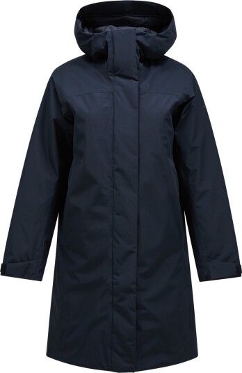 Peak Performance Treeline Insulated Parka Dame Black M