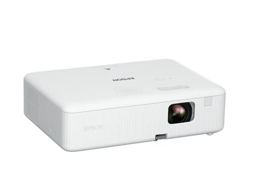 Epson Prosjektor CO-FH01 3LCD projector portable Hvit 0 ANSI lumens