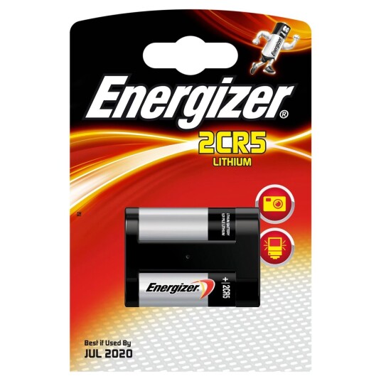 Energizer Photo Lithium 2CR5 batteri