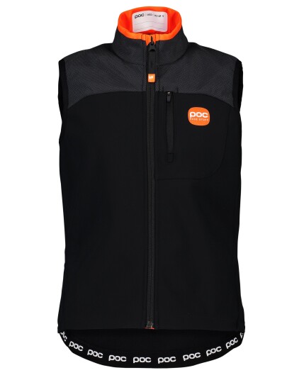 POC Race Vest JR Uranium Black (Storlek 160)