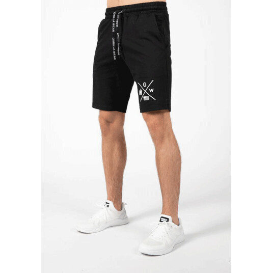 Cisco Shorts, Black/White Svart/Vit Small