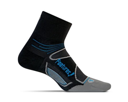 Feetures Elite iWick Quarter Socks S=34-37