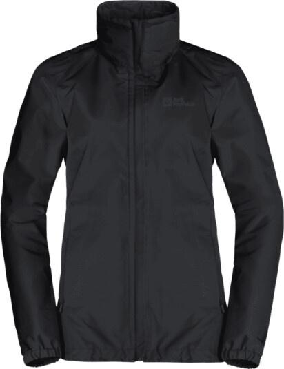 Jack Wolfskin Women's Stormy Point 2-Layer Jacket XL, Black