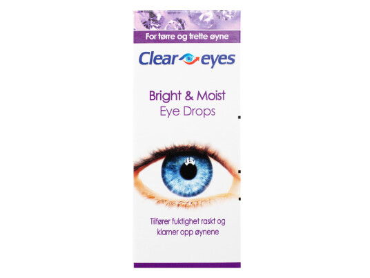 Cleareyes Bright & Moist Eye Drops, 15 ml