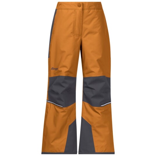 Bergans Kids' Storm Insulated Pants 86, Desert/Soliddkgrey