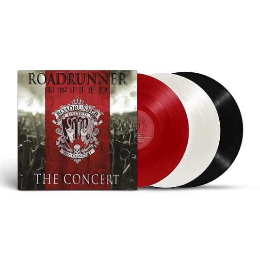 Roadrunner United: The Concert Limited Red, White & Black Edition Diverse Artister 3lp Vinyl