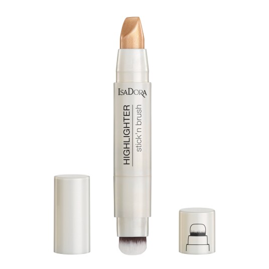 IsaDora Highlighter Stick'N Brush Bronze Shimmer