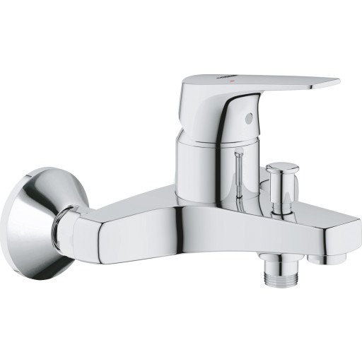 Grohe Start Flow 1-Greps Badekarbatteri Med rosetter, Krom