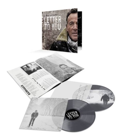 Bruce Springsteen Letter To You Gatefold Cover Vinyl 2lp Limited Grey