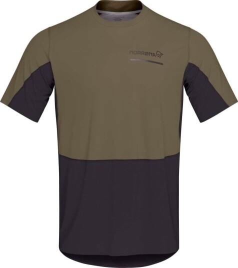 Norrøna Men's Senja Equaliser Lightweight T-Shirt Grønn L Man