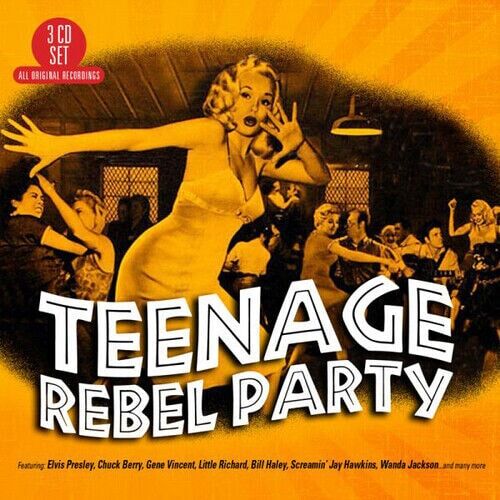 MediaTronixs Various Artists : Teenage Rebel Party CD Box Set 3 discs (2017) Pre-Owned