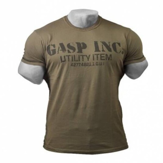 Gasp Basic Utility Tee Wash Green - T-skjorte