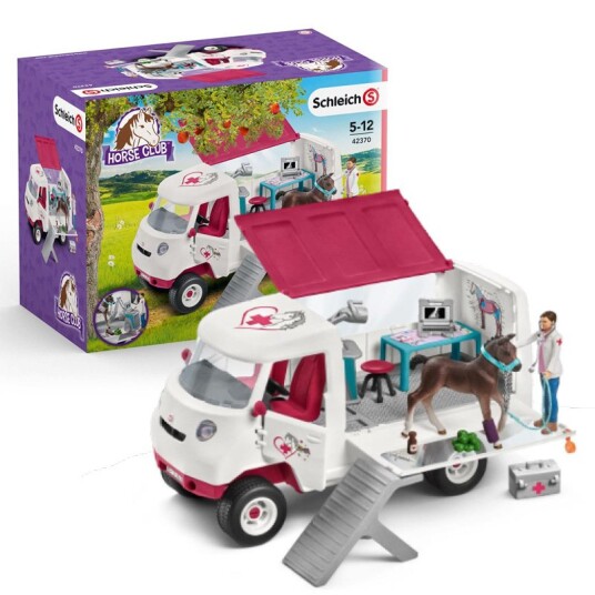 Schleich Mobil Veterinær Med Hannoveranerføll Schleich Horse Club Hest 42370