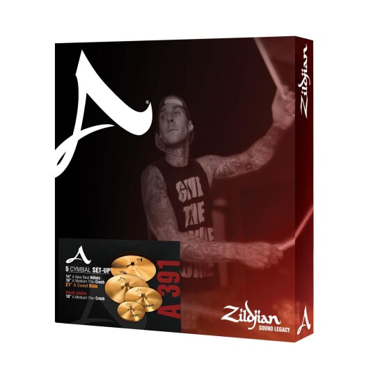 Zildjian A391 New Avedis Prepak