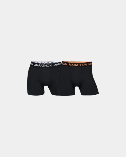 2-pakk boxers | mikrofiber | svart