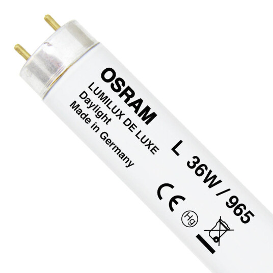 Osram Lumilux De Luxe T8 36W - 965 daglys | 120cm