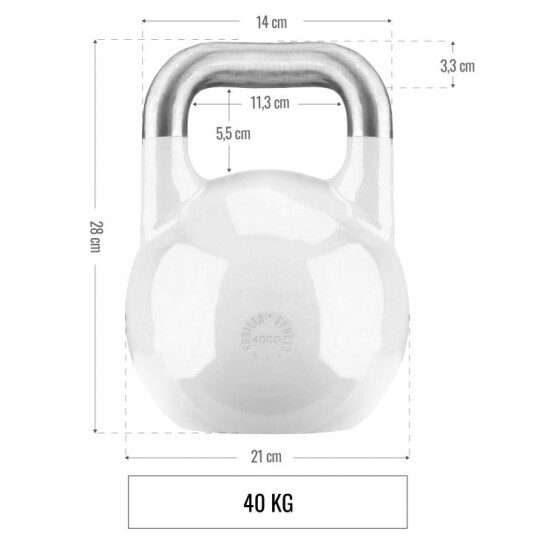 Gorilla Sports Kettlebell Competition Pro