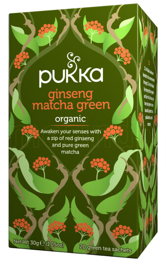 Pukka Ginseng Matcha Green Te Ø - 20 Poser