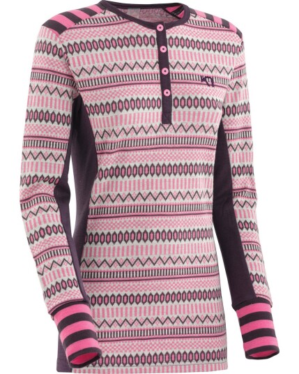 Kari Traa ?kle L/S W Mauve (Storlek M)