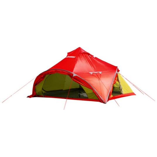 Bergans Wiglo® Lt V.2 6-pers Tent Onesize, Red