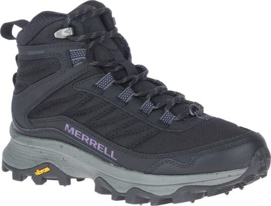 Merrell Moab Speed Thermo Mid Waterproof Spike 38, Black