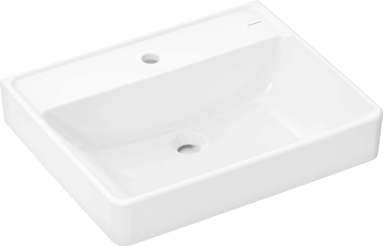 Hansgrohe Xanuia Q Vegghengt Servant 60x48 cm m/1 bl.hull u/ol Hvit m/SC