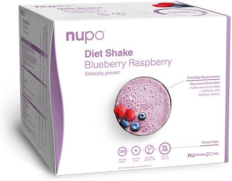 Nupo Diet Shake Valuepack Blueberry Raspberry - 960 g