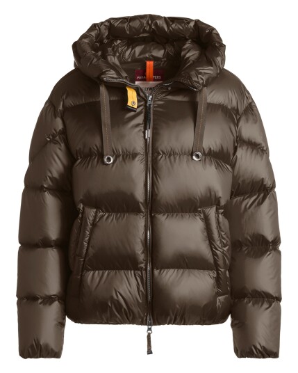 Parajumpers Tilly Hooded Down Jacket W Dark Earth (Storlek S)