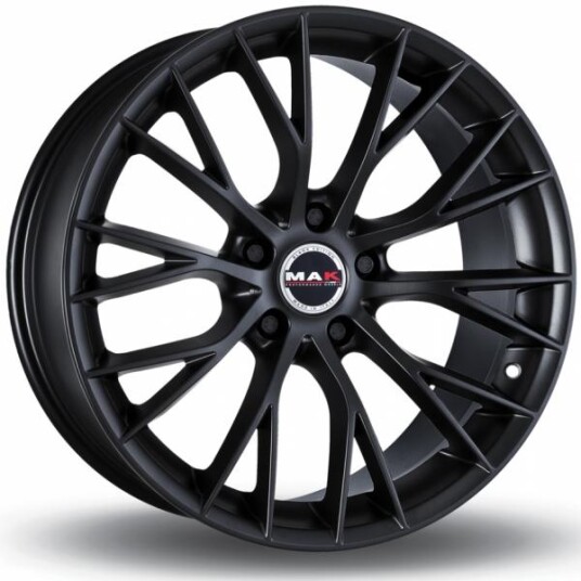 Mak Munchen Matt Black 9.5x20 5x120 ET35 B72.6