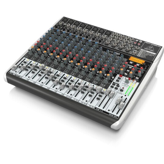 Behringer Xenyx Qx2222usb Premium Mixer 22 Input 2/2 Bus Klark Teknik Multi Fx