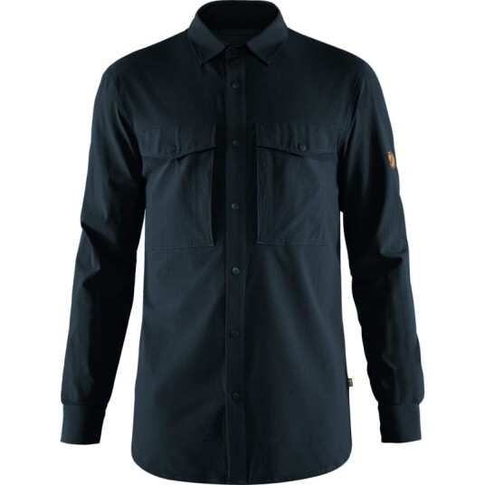 Fjellreven Men's Abisko Trekking Shirt Blå M Man