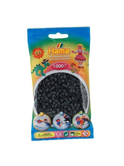 Hama Ironing beads-dark grey 071 1000pcs.