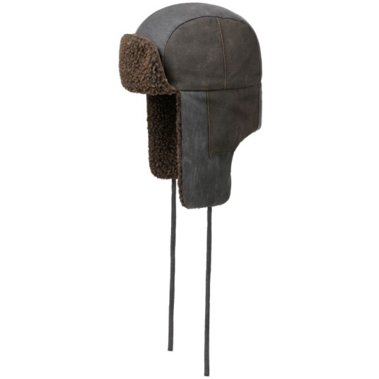 Stetson Bomper Cap Co/Pes S, Brown