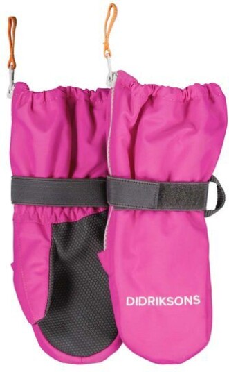 Didriksons Biggles 7 zip votter til barn plastic pink