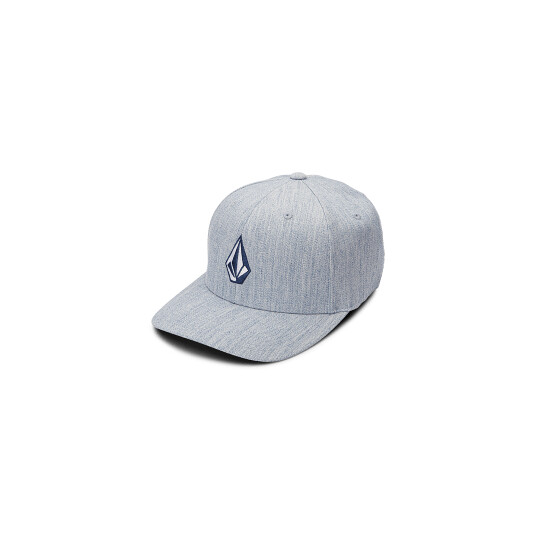 Volcom Full Stone Hthr Flexfit Hat Blue Combo - L/XL