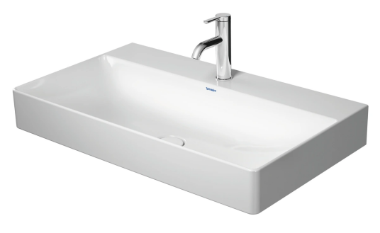 Duravit DuraSquare Møbelservant 800x470 mm, m/1 blanderhull