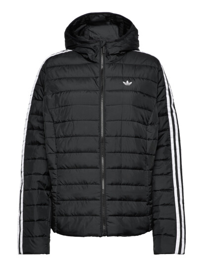 Adidas Originals Hooded Premium Slim Jacket Black Adidas Originals BLACK 1X