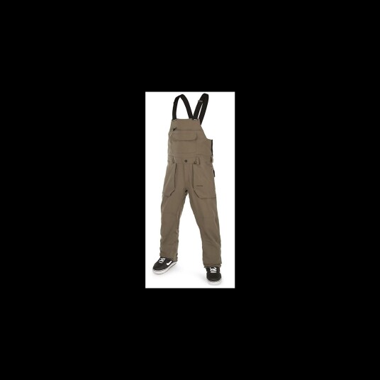 Volcom Roan Bib Overall Dark Teak - XS