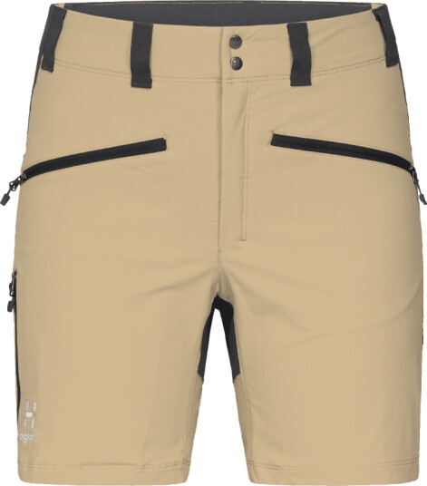 Haglöfs Women's Mid Standard Shorts 34, Sand/Magnetite