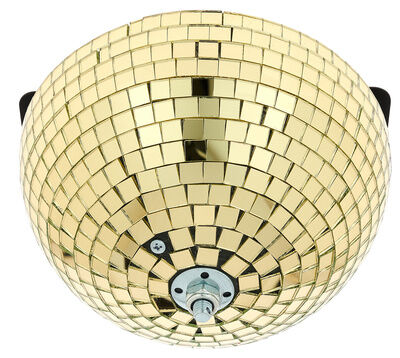 EuroLite Half Mirror Ball 20cm Gull