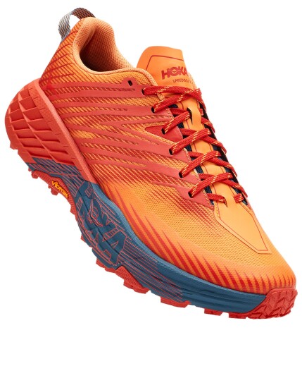 Hoka Speedgoat 4 Fiesta/Blazing Orange 9 US