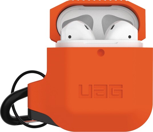 UAG Apple AirPods silikondeksel oransje/grå 283265