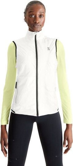 On Weather Vest Dame White/Black XXL